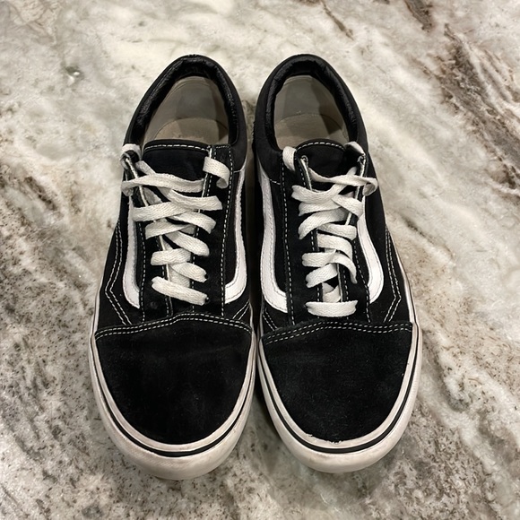 Black Platform Vans - Picture 2 of 6